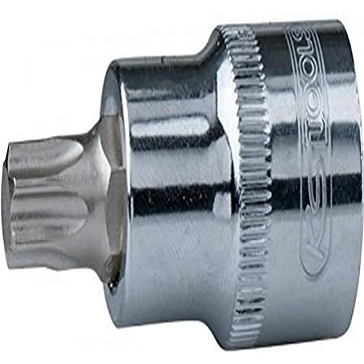 KS Tools Bohrer- und Bitset 1/2" CHROMEplus Torx Bit-Stecknuss T20, hochglanz verchromt, aus Chrom Vanadium, mit Kugelfangrille – Bild 2