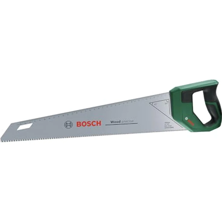 Bosch Home and Garden 1600A0387S Handsäge, 450 mm mit ergonomischem Softgrip-Griff und SK5-Stahl Sägeblatt für feine Schnitte – Bild 1