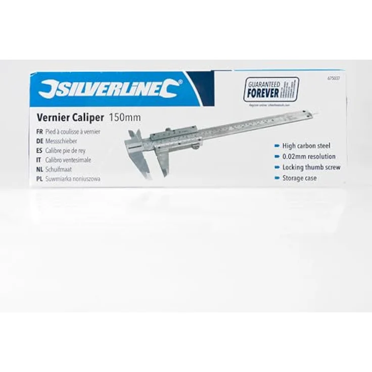 Silverline 675037 Messschieber 150 mm – Bild 3