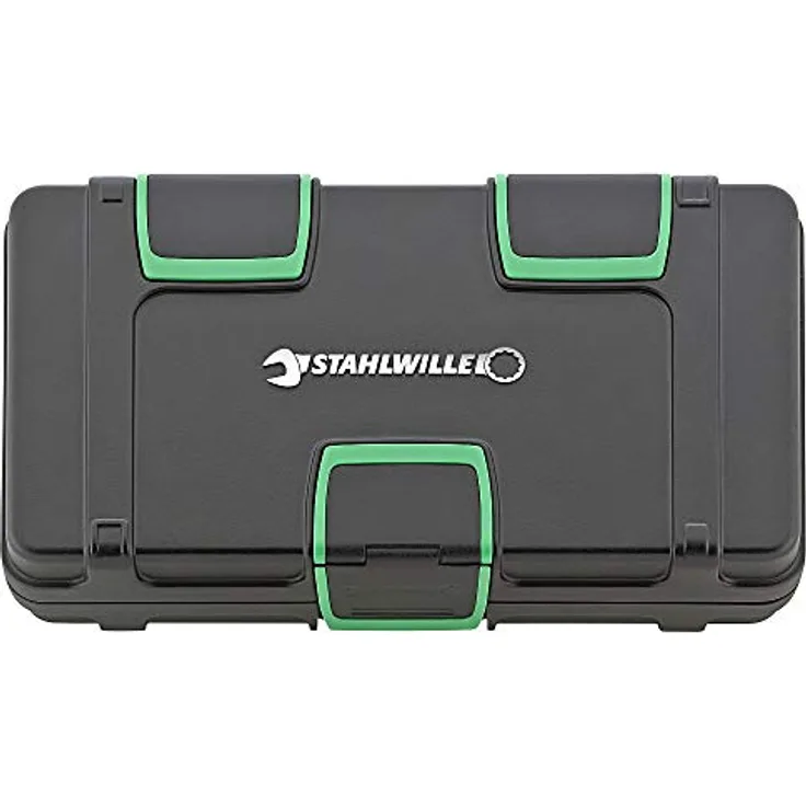 Stahlwille Werkzeugkoffer 81251019, robuster ABS-Kunststoff, stapelbar mit chemikalienbeständiger PE-Hartschaumeinlage