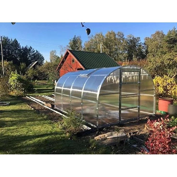 Klasika Gewächshaus Baltic LT 3x6m (L x B) mit 4 mm polycarbonat, geräumig – Bild 5