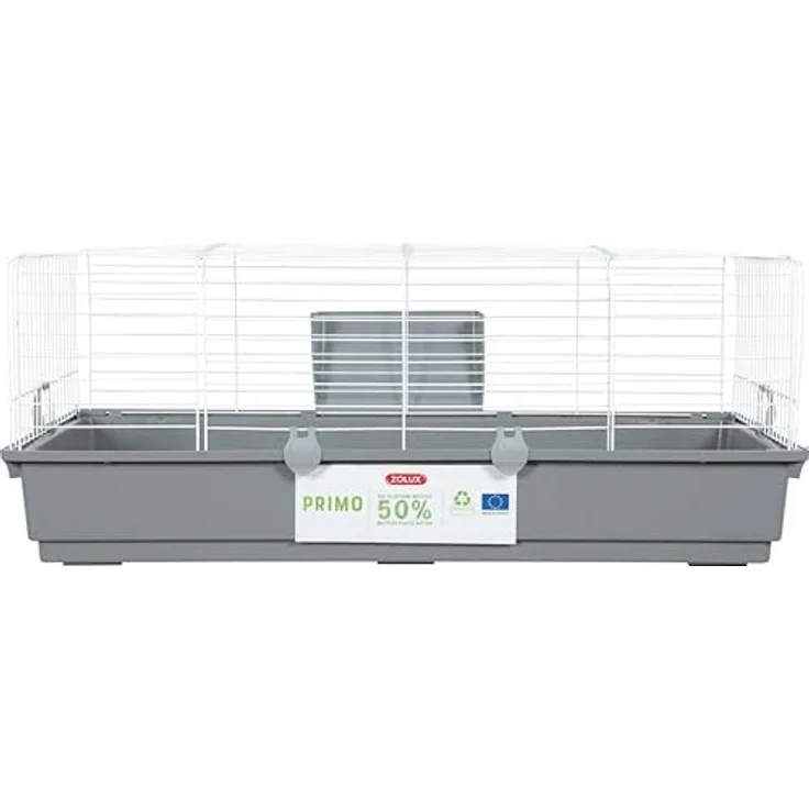 Zolux Primo 100 cm Blütenblätter ABSOLUT weiß/grau, Gehege – Bild 2