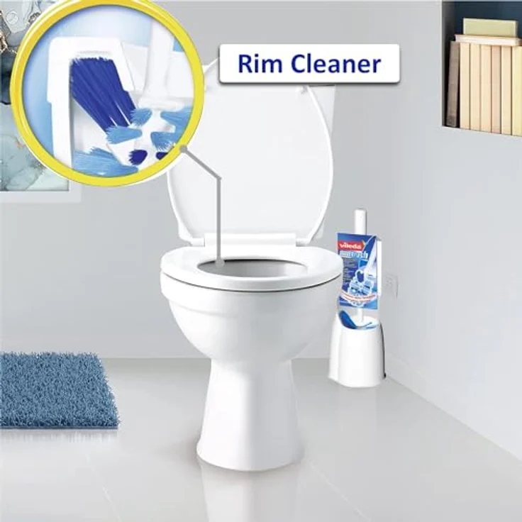 Vileda PowerBrush WC-Bürsten Set für perfekte Reinigung bis unter den Rand – Bild 4