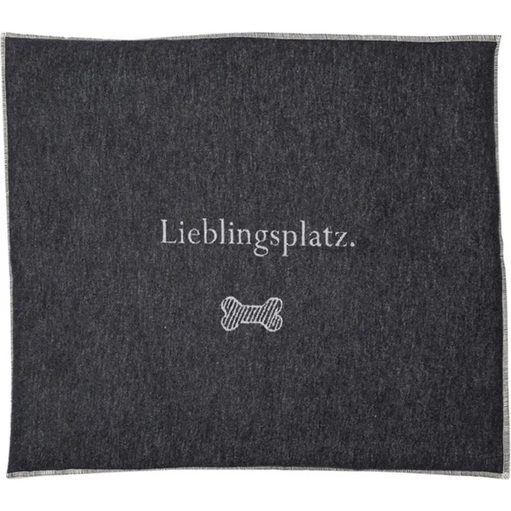 DAVID FUSSENEGGER Hundematte David Fussenegger Silvretta Hundematte "Lieblingsplatz" 9293, gefüttert, blau