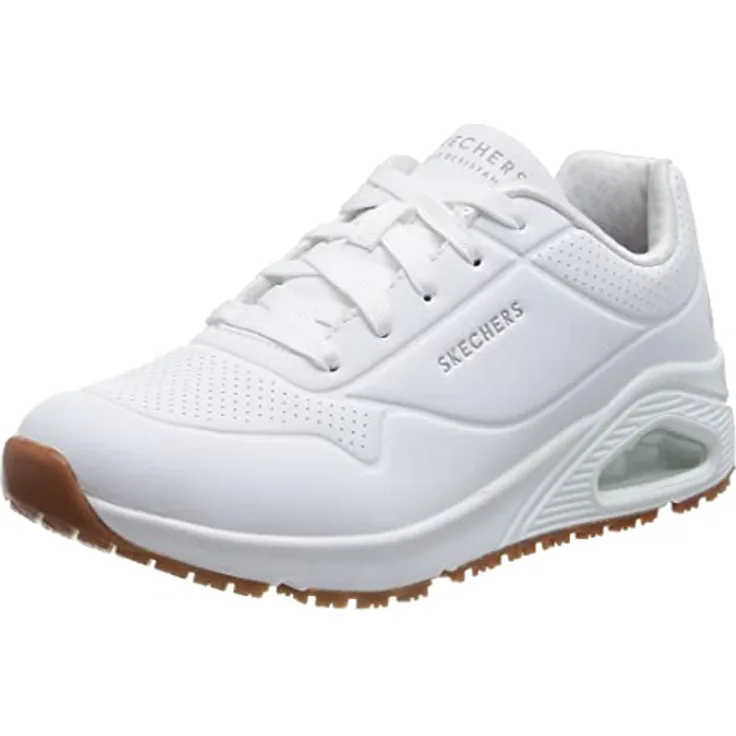 Skechers Skechers Work™ Relaxed Fit® Uno SR, rutschhemmender Arbeitsschuh mit Memory Foam und Airbag-Zwischensohle, schwarz