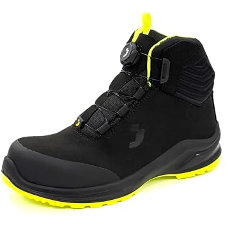 Safety Jogger MODULO S3S MID TLS, veganer Sicherheitsschuh mit ESD-Zertifizierung, rutschfest, durchtrittsicher, Nano Carbon Zehenschutz, TLS-Verschluss – Bild 1