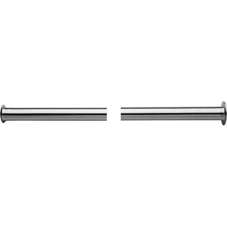 ASW Brauseschlauch ASW Kupferrohr 10x300mm, vc, 3/8 Bördelx1/2 Bördel, naturfarben