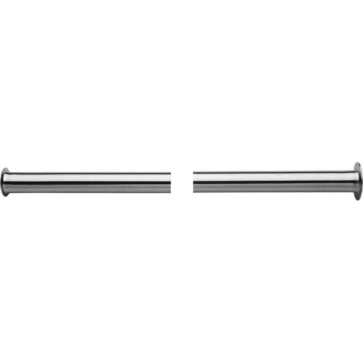 ASW Brauseschlauch ASW Kupferrohr 10x300mm, vc, 3/8 Bördelx1/2 Bördel, naturfarben
