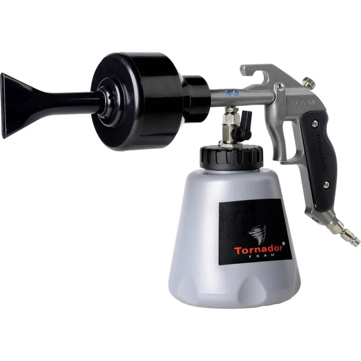 Tornador Z-011 RS Foam, Druckluft-Schaumpistole für intensive Vorreinigungen, ideal für Teppich- und Polsterreinigung