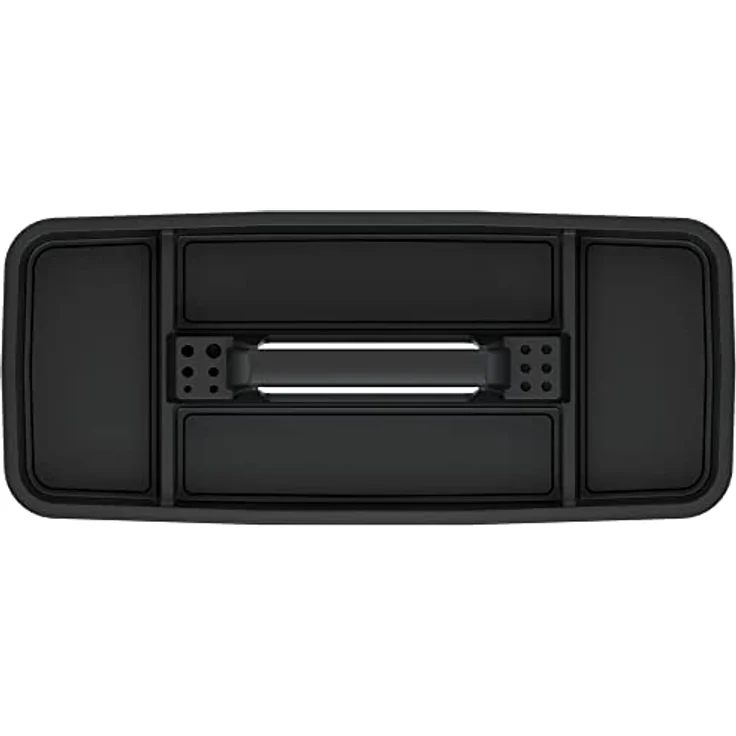 Prosperplast Werkzeugbox OPTIMA, 58,6 x 29,6 x 30,5 cm, schwarz/rot, Kunststoff, montiert – Bild 5