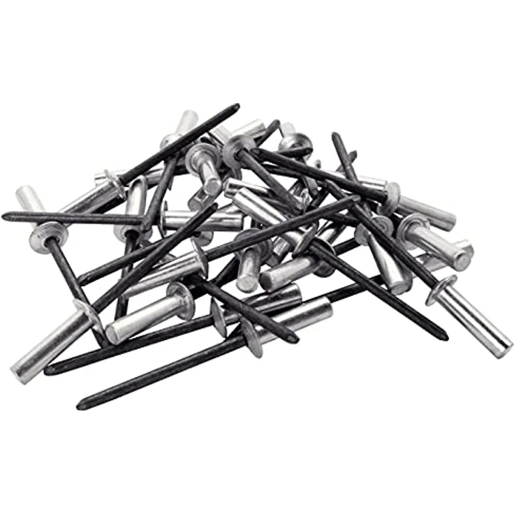 Rapid 5000400 4x12mm Blindniete Wasserdicht 50 Stück Incl. Bohrer, ø4 mm – Bild 5