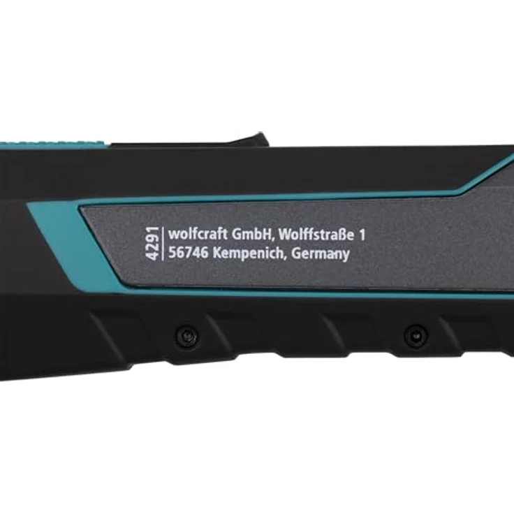 Wolfcraft 4291000 PRO SAFETY Abbrechklingenmesser 25mm, ergonomisches Teppichmesser mit PRO SHARP-Klinge für Links- und Rechtshänder – Bild 10
