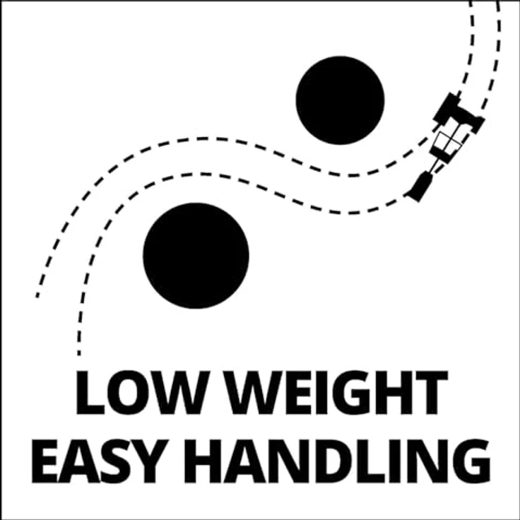 Einhell Elektrischer Fugenreiniger GC-EG 1410 (140 W, Leerlaufdrehzahl 1.200 1-min, ergonomischer Führungsholm, wechselbare Bürsten, Führungsrad, inkl. Stahl- & Nylon-Bürste) – Bild 5