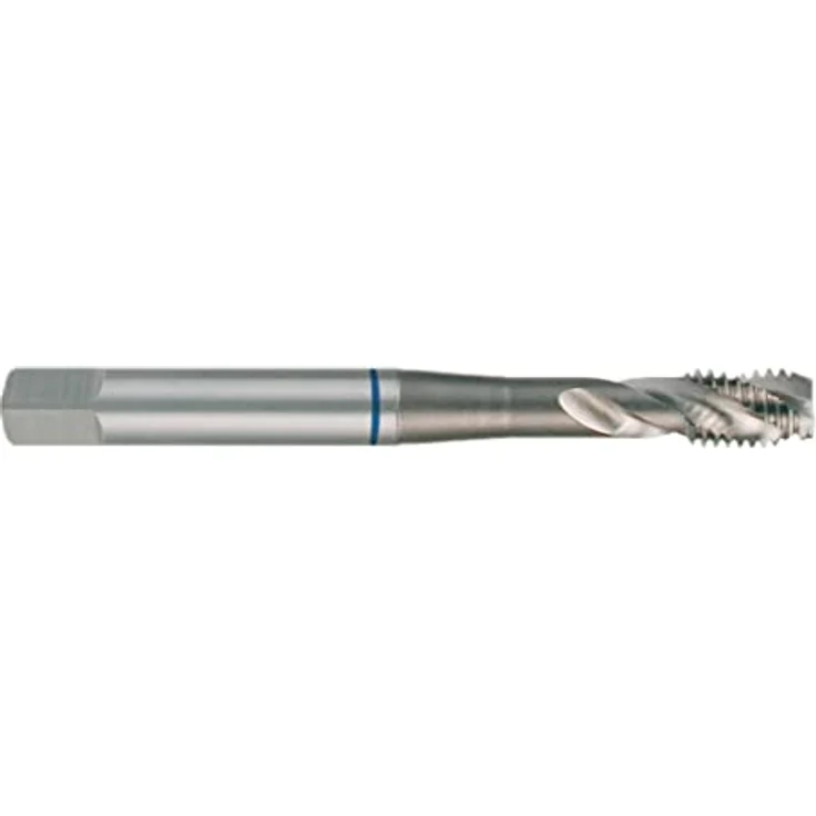Ruko Maschinengewindebohrer DIN 371 C, M4x0,7 mm HSS 6H, mit Rechtsdrall 35° und Flankenhinterschliff – Bild 2