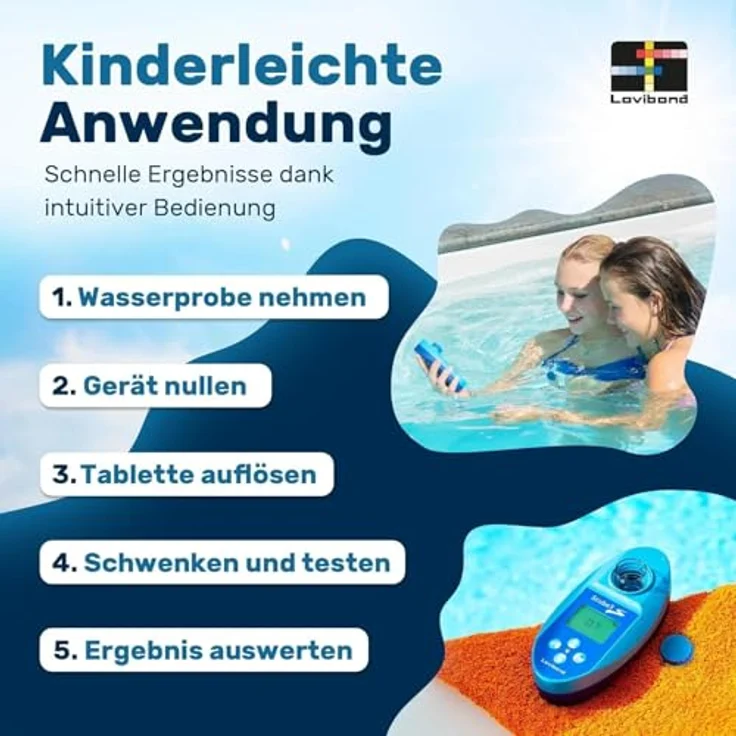 Lovibond SCUBA II Elektronischer Pooltester Modell 2017 – Bild 6