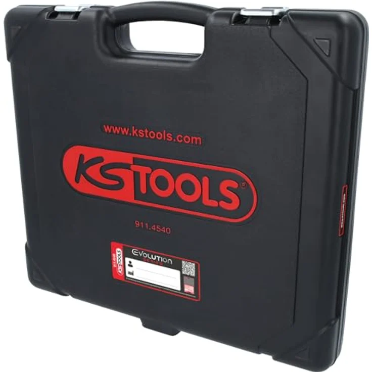 KS Tools 1/2" Bit- und Steckschlüsselset für Vielzahn (XZN), inklusive kurzer, langer und extra langer Nüsse, Chrom Vanadium in stabilem Kunststoffkoffer – Bild 4