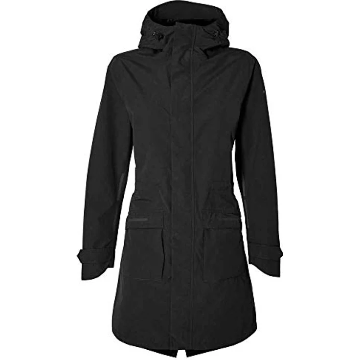 Basil Mosse, Damen Velojacke, wasserdicht und atmungsaktiv, Schwarz, XL – Bild 1