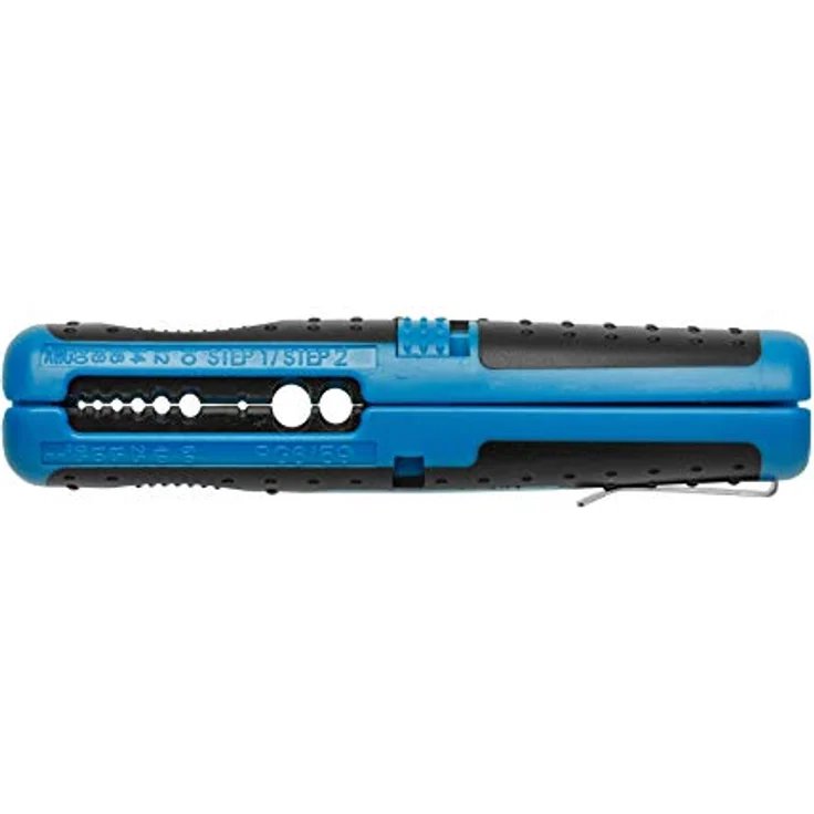 Högert Technik Kable Abisolierer HT1P102, aus Chrom-Vanadium-Legierungsstahl, 0.5-6.0 mm², hochharte Schneidkanten, verschleißfest, schmale Form – Bild 1