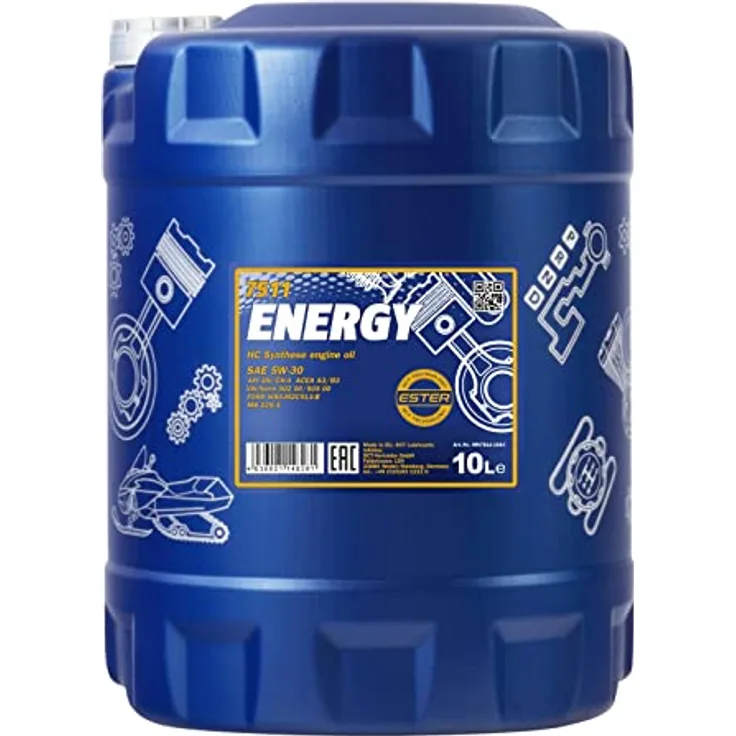 MANNOL Energy 5W-30 Motoröl 10L