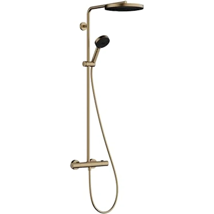 hansgrohe Pulsify S Puro Duschsystem 260, 1jet, Ecostat Fine mit Handbrause 3jet und EcoSmart-Technologie – Bild 1