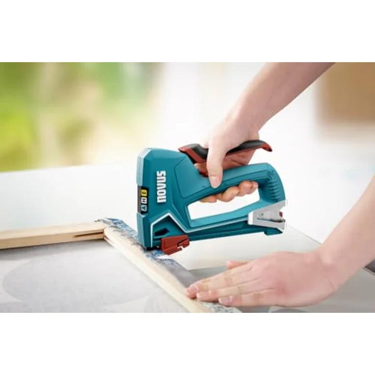 Novus Tools Handtacker J-50, Aluminium für 6-14 mm Feindrahtklammern & 16 mm Nägel, ergonomisch und langlebig – Bild 7