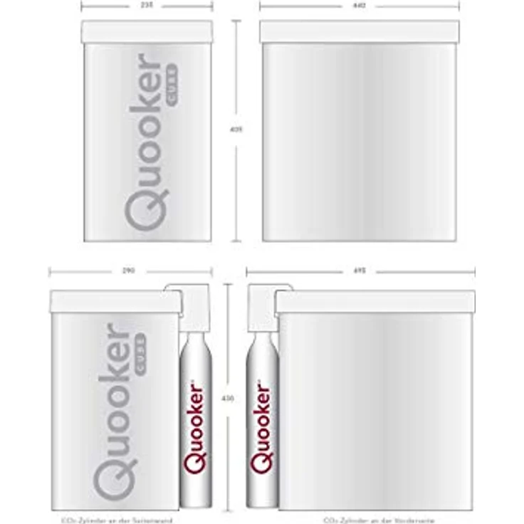 QUOOKER Flex Küchenarmatur, schwarz, mit COMBI Reservoir (7L) & CUBE, inklusive 7 Jahre Garantie – Bild 8