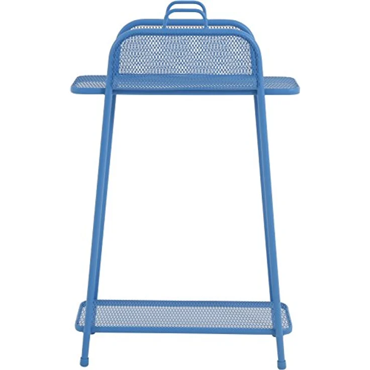 MWH Balkonregal Shelfo blau 65,5x27x105,5 cm – Bild 2