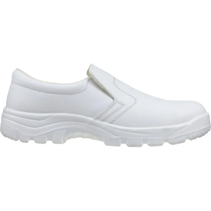 Urgent Sicherheitsschuhe Küchenschuhe mit Zehenschutz, Größe 40, Weiß