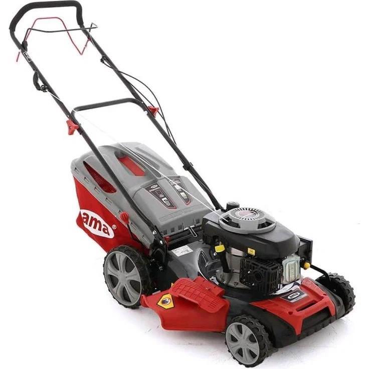 Ama NRT 52X, Rasenmäher mit Radantrieb, 52 cm Schnittbreite, 6 PS Benzinmotor, Seiten- und Heckauswurf, robustes Stahlgehäuse