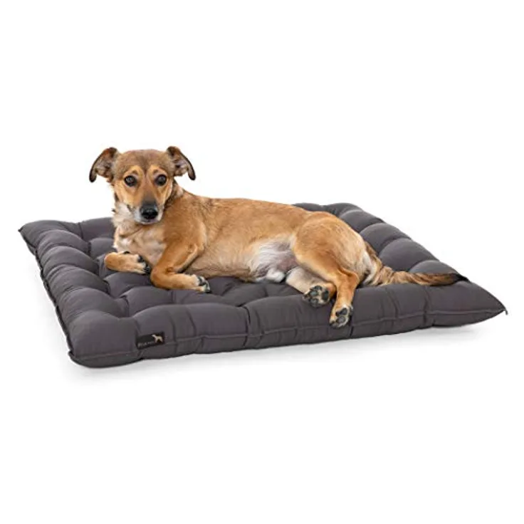 Pointer | Hundekissen Urban - orthopädisch, waschbar, robust, bequem (XXXL - 90x80 cm, Grau)
