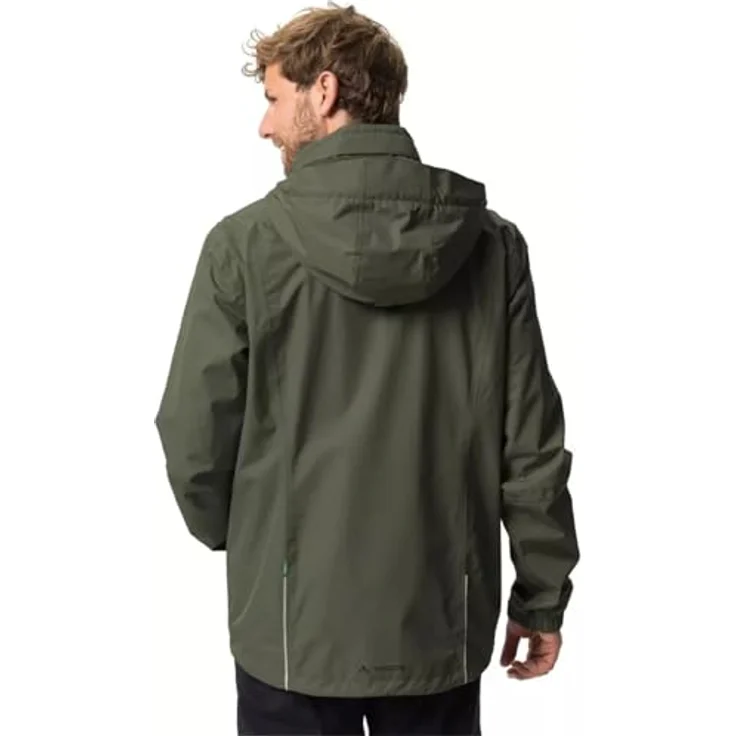 VAUDE MEN'S ESCAPE BIKE LIGHT JACKET (1-St), Umweltfreundliche Regenjacke, reflektierende Elemente – Bild 3
