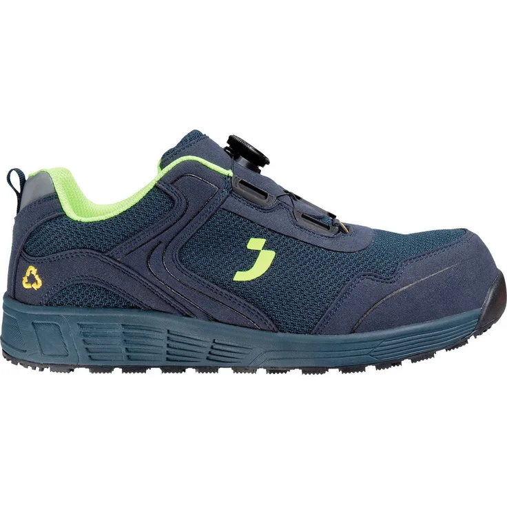 Safety Jogger Works ECOLOBI Sicherheitsschuh, recyceltes Obermaterial, extra breit, metallfrei, ESD-Schutz