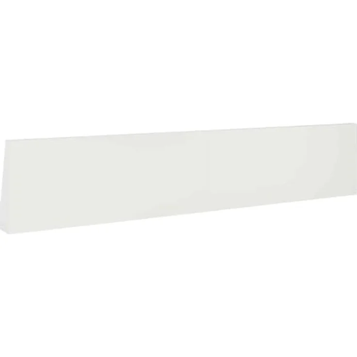 vidaXL Beetumrandung Stützmauer, 4 Stück, 100 x 12 x 50 cm, wetterfester Stahl, modular, Weiß – Bild 8