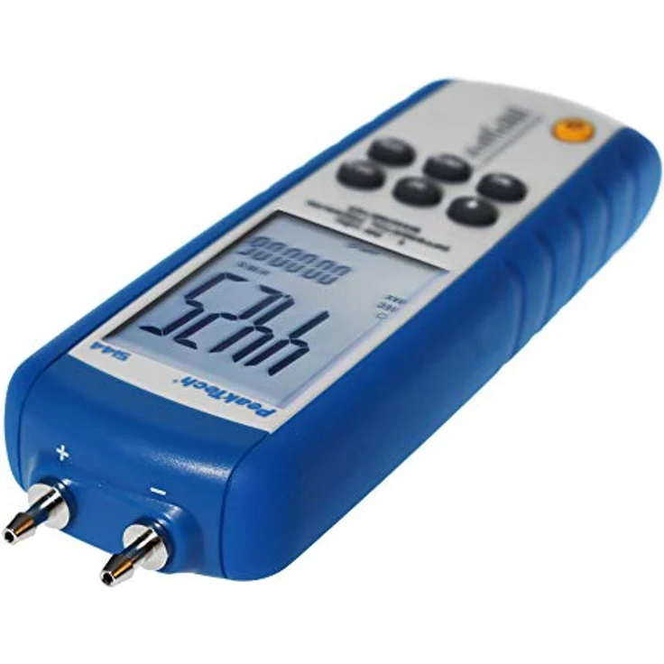 PeakTech 5144 – Digitales Manometer mit USB-Port, LCD-Anzeige und Windows-Software, max. 200 mBar – Bild 5