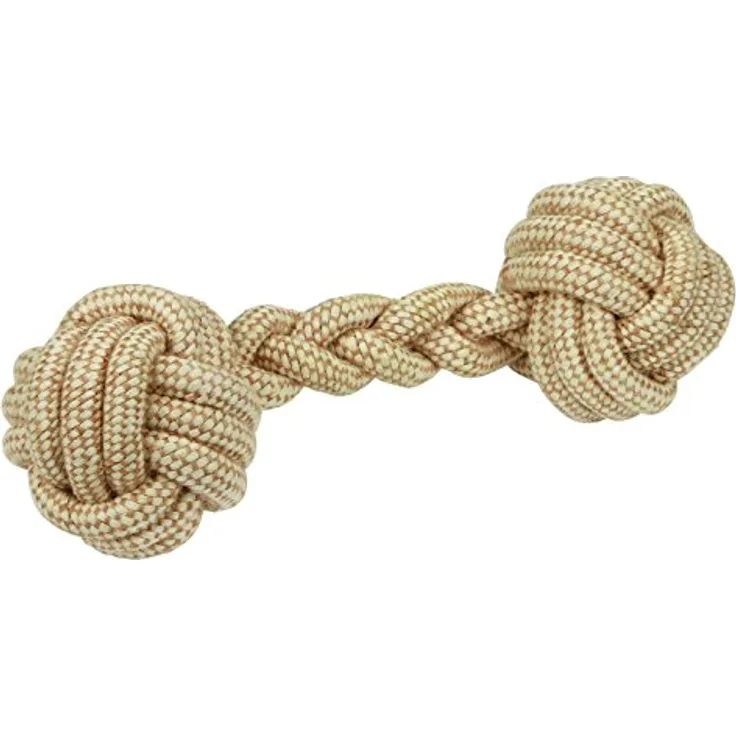 Kerbl Pet 81473 Hantel M, Jute/Baumwolle, zahnfreundlich