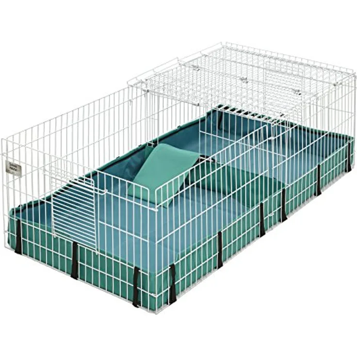 MidWest Plus Meerschweinchenkäfig, mit Deckeneinsatz, 119 x 61 x 36 cm