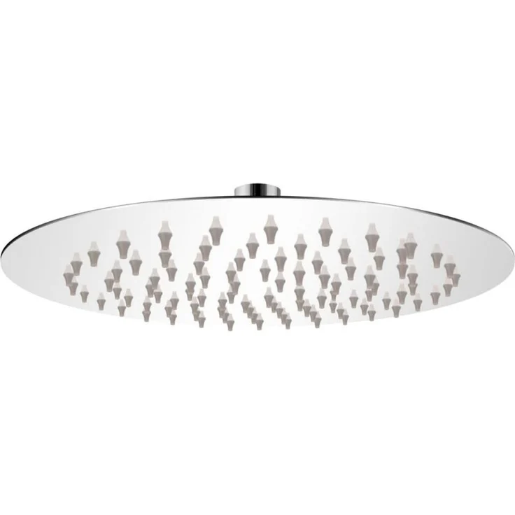 vidaXL Regenduschkopf Regenbrause Edelstahl 20 cm Rund, Anti-Kalk-Düsen, 95 Düsen, Wand- oder Deckenmontage – Bild 1