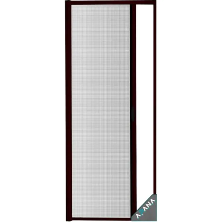 APANA - universelles Fliegengitter mit Rollo in Anthrazit - ausziehbarer Insektenschutz zum Zuschneiden für Terrassen- und Balkontüren bis 170 cm x 240 cm gegen Fliegen, Insekten und Mücken