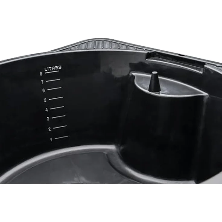 Vigor Öl-Ablasswanne (Fassungsvermögen: 8 l) V6300-8, Schwarz – Bild 4