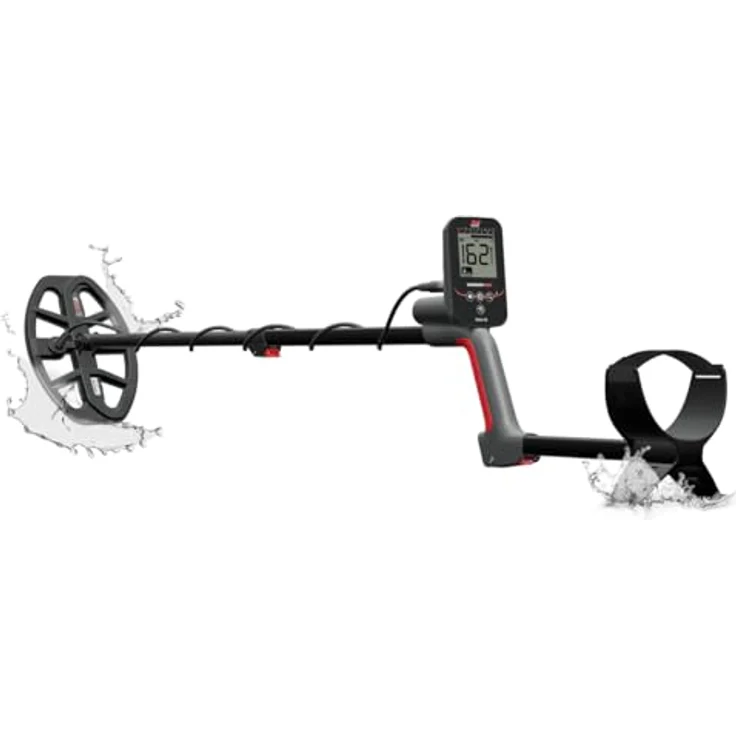Minelab VANQUISH 360, wasserdichter Metalldetektor mit Multi-IQ-Technologie, 10 Stunden Akkulaufzeit, IP68 bis 5 m, 119 Ziel-IDs – Bild 2