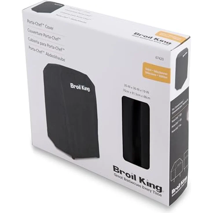 Broil King Porta Chef Pro, Grillabdeckung aus witterungsbeständigem Material zum Schutz vor Wettereinflüssen – Bild 4