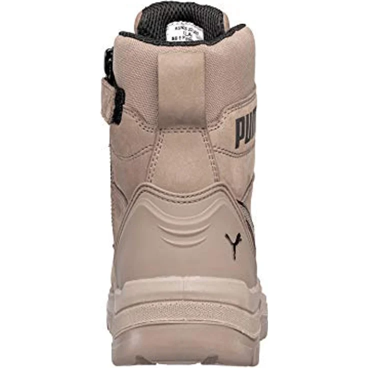 Puma CONQUEST STONE HIGH, Sicherheitsschuhe S3 CI HI HRO SRC, Nubukleder, Größe 41, mit Fiberglaskappe und FAP® Durchtrittschutz, rutschfeste PU/Gummisohle, atmungsaktives Funktionsfutter – Bild 3