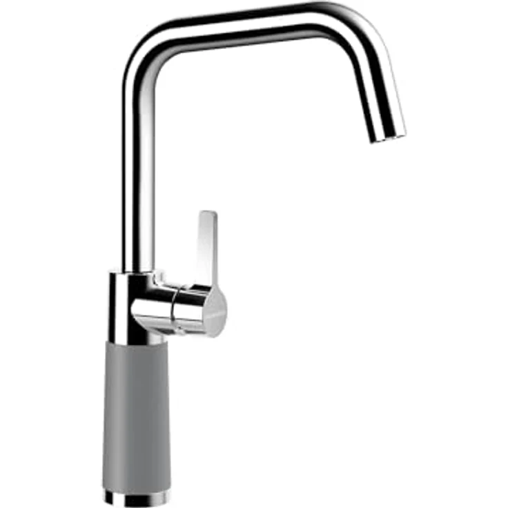 Schock Küchenarmatur SC-530 FA, Festauslauf mit 360° Schwenkbereich, elegantes Quarzkomposit-Design – Bild 1