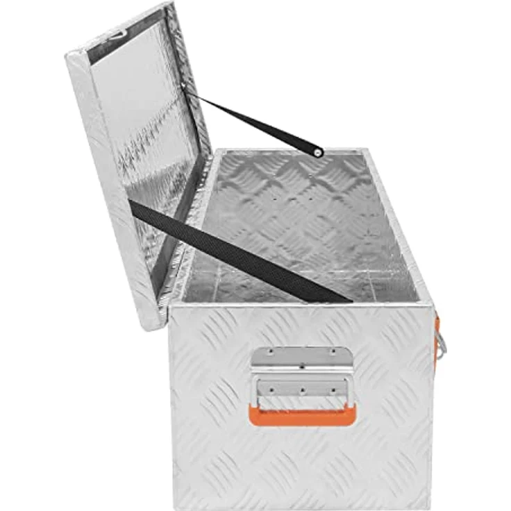 alubox Werkzeugkiste Riffelblech ABX-RL86 Aluminium 1,5mm Werkzeugkiste leicht und robust 86 Liter - Korpus 115 x 30 x 25 cm – Bild 3