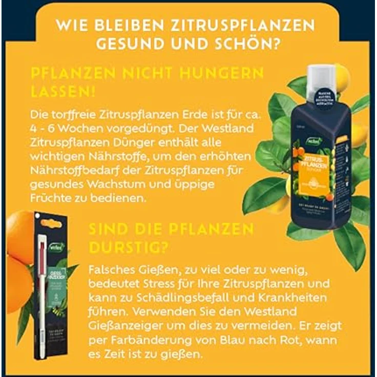 WESTLAND Zitruspflanzen Erde, 8 Liter – Bild 8