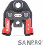 Ridgid, Zange, V15 Kompakt Pressbacke für 24 kN Pressen wie RP240 RP241 Viega Picco