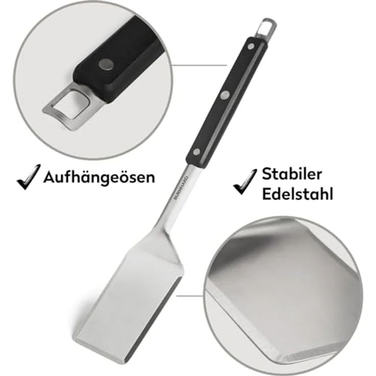 BUrnhard Grillbesteck Edelstahl 4-tlg. – Bild 4