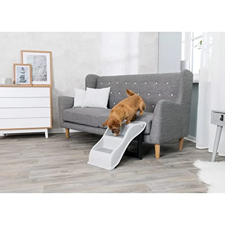 Trixie Treppe aus Kunststoff - hellgrau - Preisvergleich – Bild 2