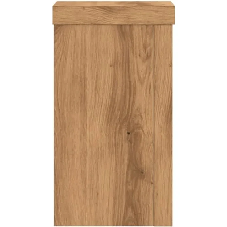 vidaXL Pflanzenständer 2er Set, Artisan-Eiche, stabiler Holzwerkstoff, 10x10x18 cm – Bild 5
