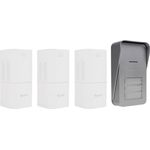 Byron DIC-21535 Gegensprechanlage Funk Komplett-Set Weiß - Preisvergleich